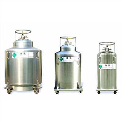 Nestemäinen Helium Dewar -sylinteri